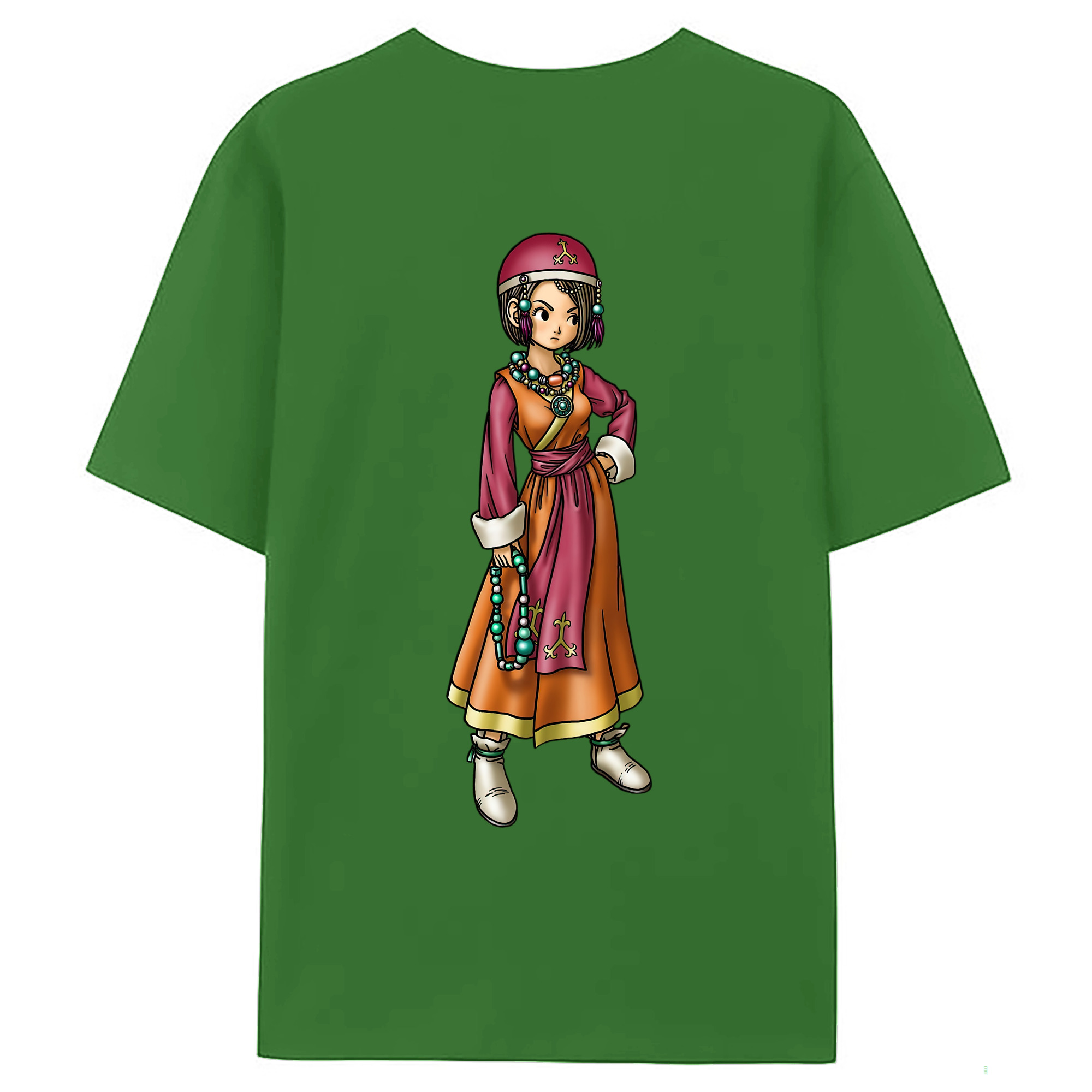 （画像用） ドラゴンクエスト Doragon Kuesuto Dragon Quest レディース半袖Tシャツ(バックプリント)